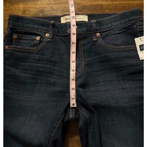 Gap Women’s 28 Jeans Best Girlfriend Mid Rise 26" Inseam Slim Straight Denim - Picture 10 of 12